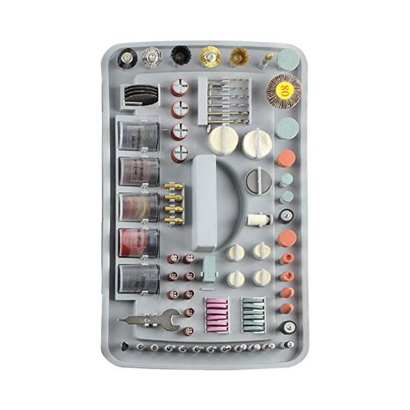 RTRMAX RTM132 MİNİ TAŞLAMA GRAVÜR SETİ 135W 218PCS - Resim 3