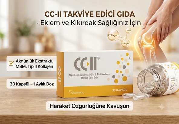 Matriks CC-II  Kollajen 30 Kapsül ürün görseli 1