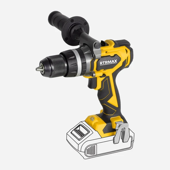 RTX3010 Şarjlı Darbeli Matkap - Resim 2