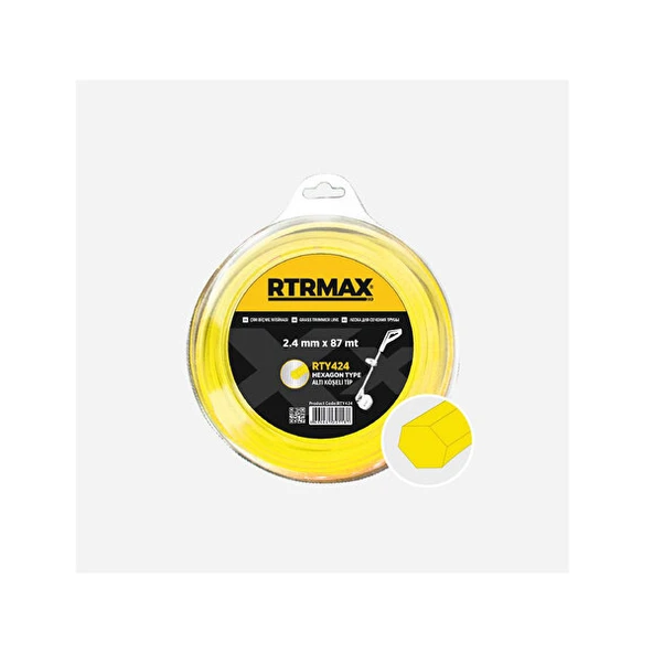 RTY445 TIRPAN MİSİNASI SARI ALTIKÖŞE 3,5MM*825M RTRMAX ürün görseli 1
