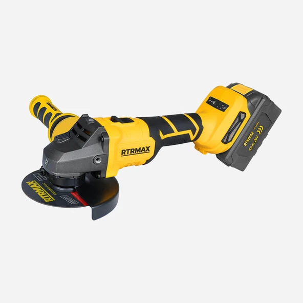 Rtrmax Rts5055hp Profesyonel Devi̇r Ayarli 20 Volt 4 Ah. Avuç Taşlama ürün görseli 1