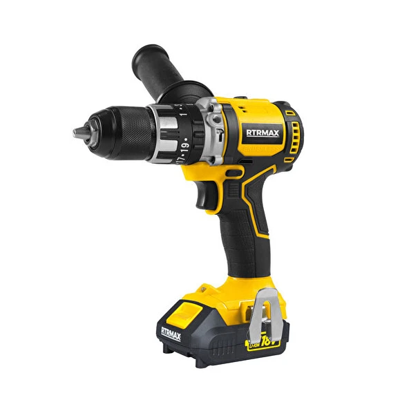 Akülü Darbeli Matkap 18v 80 Nm 2x2ah Akü (kömürsüz) X-lion ürün görseli 1