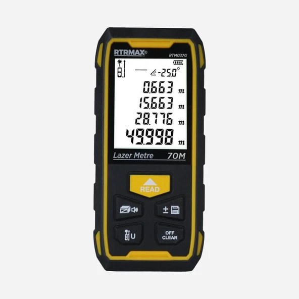RTM039G Şarjlı Lazer Metre - Resim 2