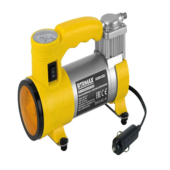 RTRMAX RTM7212 MİNİ HAVA KOMPRESÖRÜ 12V ürün görseli 1