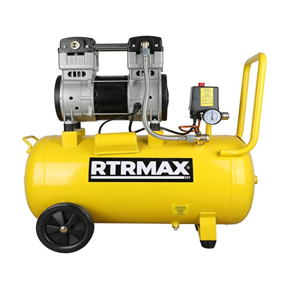 RTRMAX RTM735 SESSİZ HAVA KOMPRESÖRÜ 50 LT 1.50 HP/1.10 KW ürün görseli 1