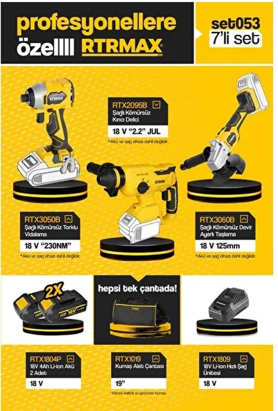 Rtrmax Set 053 ürün görseli 1