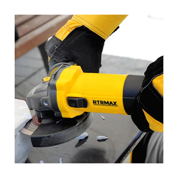 RTRMAX RTM1095 AVUÇ TAŞLAMA 125 MM 950W DEVİR AYARLI - Resim 5