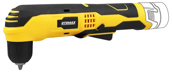 RTRMAX RTX1219B AKÜLÜ KÖŞE MATKAP 12V  X-LION AKÜSÜZ VE ŞARJ ALETSİZ SATILMAKTADIR. ürün görseli 1