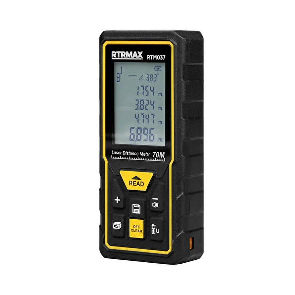 RTRMAX RTM039 LAZER MESAFE ÖLÇER 100 MT ürün görseli 1