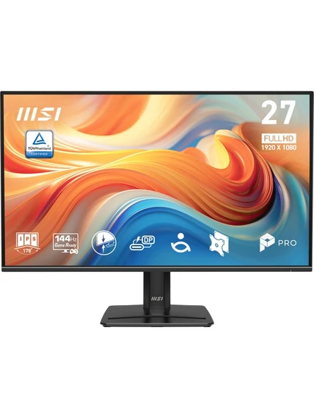 MSI PRO MP272 E14C FHD FLAT IPS 144Hz 1MS Monitor ürün görseli 1