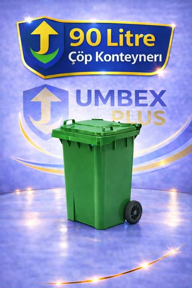 Umbex Plus-90 Lt Çöp Konteyneri Çöp kovası ürün görseli 1