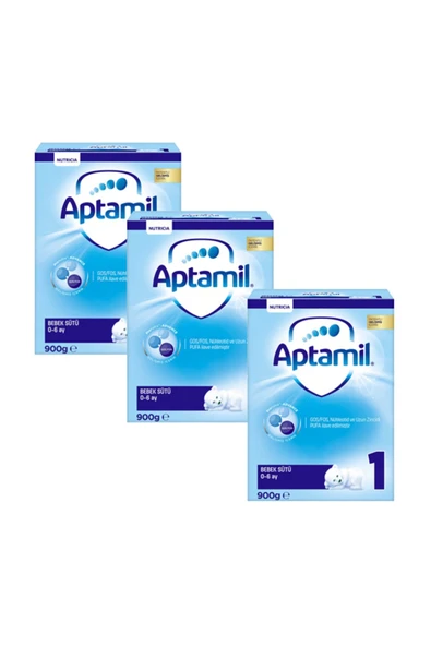 Aptamil Pronutra 1 Devam Sütü 900 gr 0-6 Ay 3 Adet ürün görseli 1