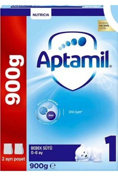Aptamil Pronutra 1 Devam Sütü 900 gr 0-6 Ay 6 Adet - Resim 2