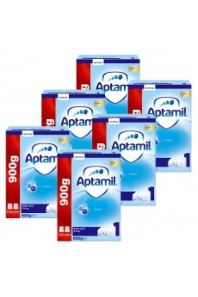Aptamil Pronutra 1 Devam Sütü 900 gr 0-6 Ay 6 Adet ürün görseli 1
