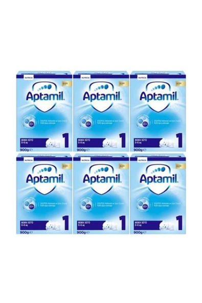 Aptamil Pronutra 1 Devam Sütü 900 gr 0-6 Ay 6 Adet ürün görseli 1