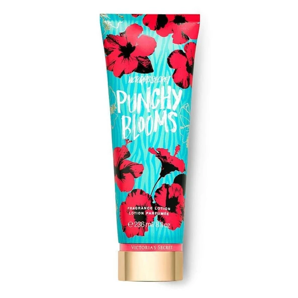 Victoria's Secret Punchy Blooms Fragrance Lotion 236 ml Kadın Vücut Losyonu ürün görseli 1