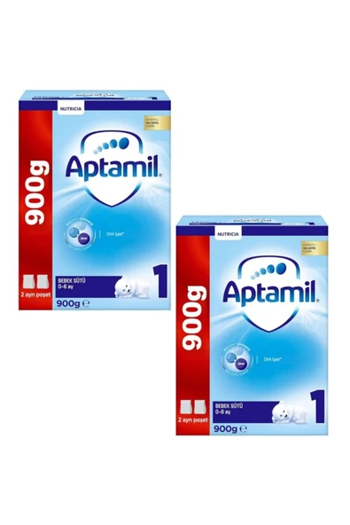 Aptamil Pronutra 1 Devam Sütü 900 gr 0-6 Ay 2 Adet ürün görseli 1