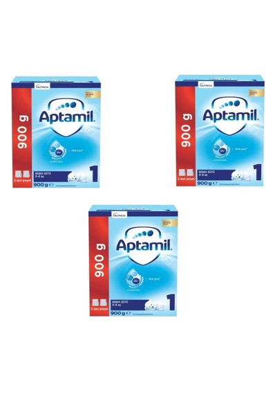 Aptamil Pronutra 1 Devam Sütü 900 gr 0-6 Ay 3 Adet ürün görseli 1