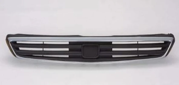 Honda Civic Sedan 1999-2001 Ve Hatchback Ön Panjur Siyah (Nikelaj Çerçeveli) (Tyg) (Adet) (Oem No:71124S04X3) ürün görseli 1