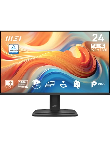 MSI PRO MP242 E14C FHD 23.8" Flat IPS 144HZ 1ms Monitör ürün görseli 1