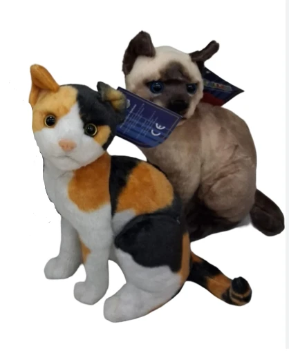 Peluş Gerçekçi Kedi (Çocuğunuzun Sevimli Arkadaşı) ürün görseli 1