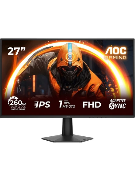 AOC 27G50Z 27″ 260Hz OC 0.3ms Full HD Fast IPS Oyuncu Monitörü ürün görseli 1