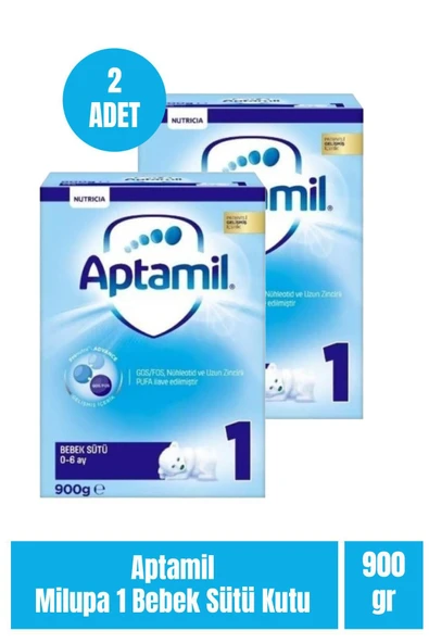 Aptamil Pronutra 1 Devam Sütü 900 gr 0-6 Ay 2 Adet ürün görseli 1