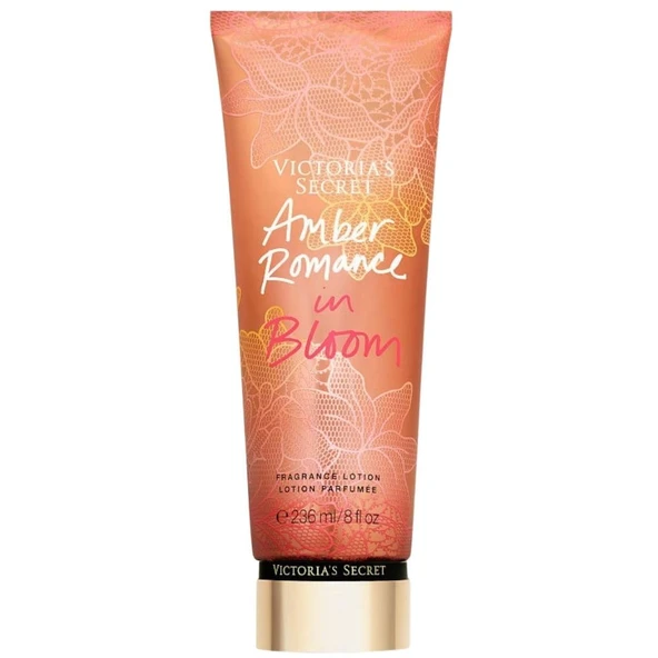 Victoria's Secret Amber Romance In Bloom Fragrance Lotion 236 ml Kadın Vücut Losyonu ürün görseli 1