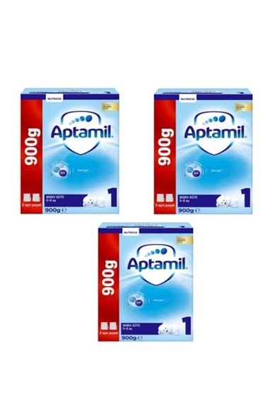 Aptamil Pronutra 1 Devam Sütü 900 gr 0-6 Ay 3 Adet ürün görseli 1