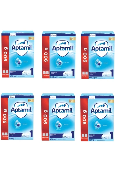 Aptamil Pronutra 1 Devam Sütü 900 gr 0-6 Ay 6 Adet ürün görseli 1