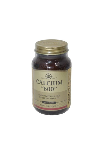 Solgar Calcıum O.shell 600 mg 60 Tab ürün görseli 1