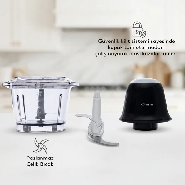 Conti CMD-305 Quickmaster Rondo Siyah - Resim 3