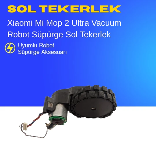 Xiaomi Mi Robot Vacuum Mop 2 Ultra Süpürge Sol Tekerlek Motoru ürün görseli 1