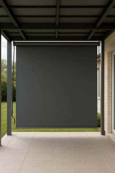 sizenelazım Su Geçirmez Solmaz Garantili İthal Akrilik Stor Perde Balkon Teras Veranda Genişlik 300 Boy 250cm ürün görseli 1