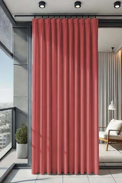 sizenelazım Su Geçirmez Oxford Balkon Perdesi Güneşlik ve Yağmurluk Renk ve 200 cm Boy Ölçü Seçenekli ürün görseli 1