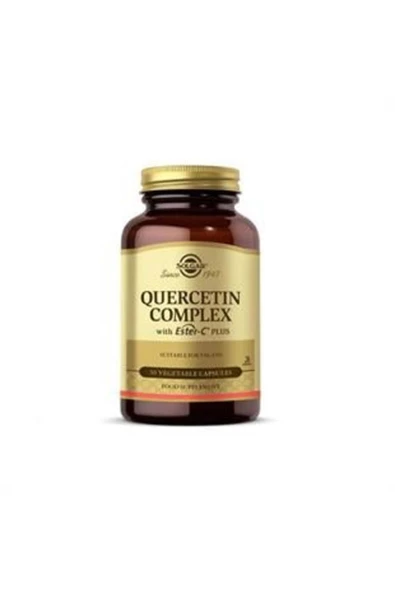 Solgar Quercetin Complex with Ester-C Plus 50 Tablet ürün görseli 1