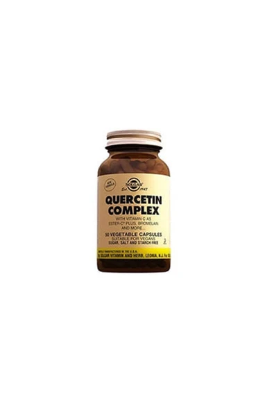Solgar Quercetin Complex 50 Kapsül ürün görseli 1