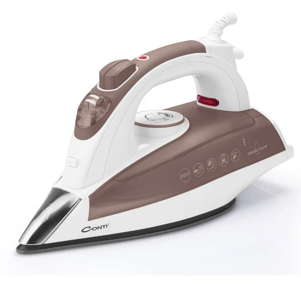 Conti CU-3388 Sensitive 2600 Watt Buharlı Ütü Kahve ürün görseli 1