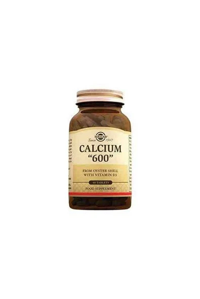 Solgar Calcium 600 (OYSTER SHELL) 60 Tablet ürün görseli 1