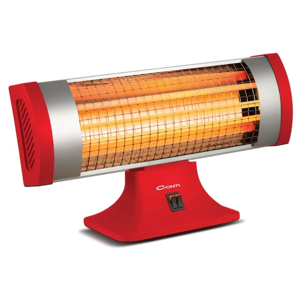 Conti CQS-4200 Sirius 1800 W Quartz Isıtıcı Kırmızı ürün görseli 1