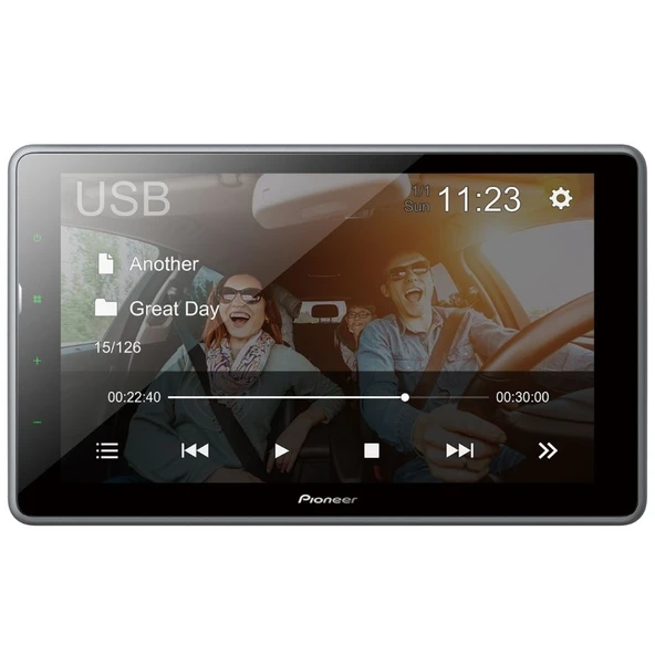 Pioneer DMH-AF555BT Bluetoothlu Double Teyp - Resim 3