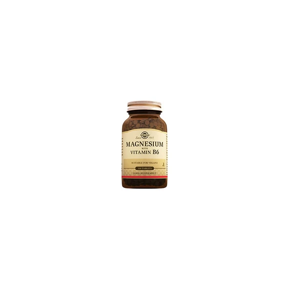 Solgar Magnesium With Vitamin B6 100 Tablet  (  1  Adet  ) ürün görseli 1