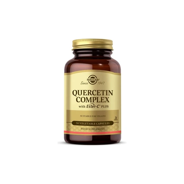 Solgar Quercetin Complex With Ester-C Plus 50 Kapsül ürün görseli 1
