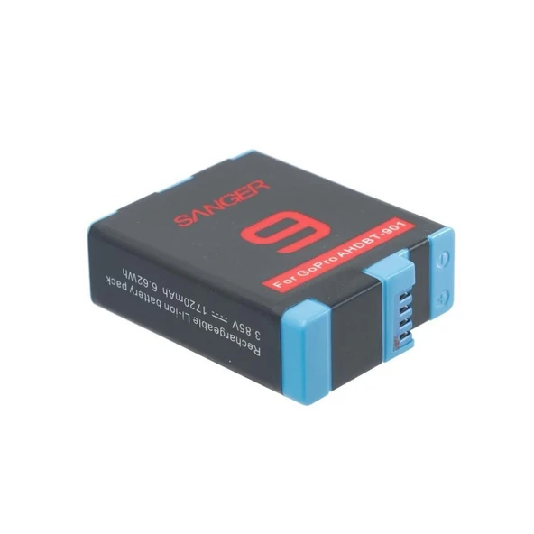Sanger AHDBT-901 Gopro Hero 9 Batarya - Resim 2