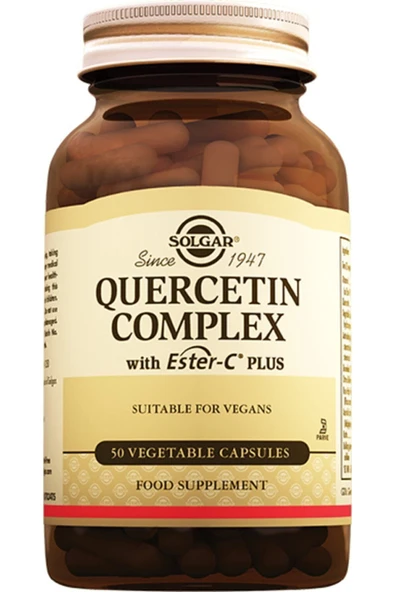 Solgar Quercetin Complex 50 Kapsül (kuersetin Kuercetin Komplex ) ürün görseli 1