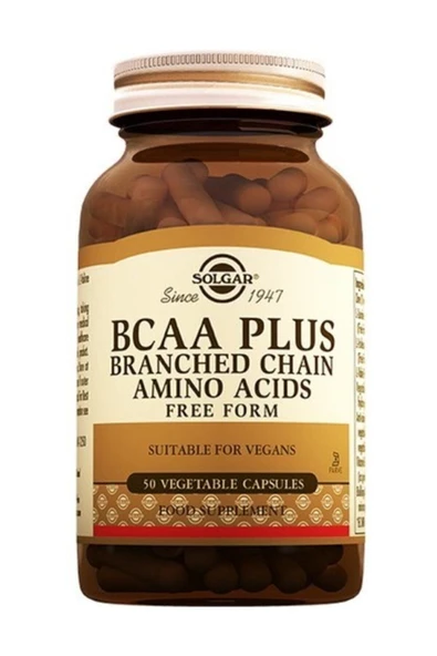 Solgar Bcaa Plus 50 Vegetable Kapsül ürün görseli 1
