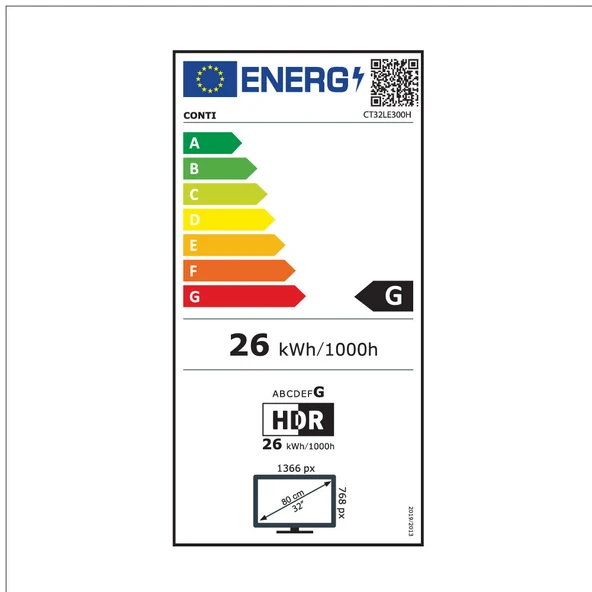 Conti CT32LE300H 32 HD Tv - Resim 4