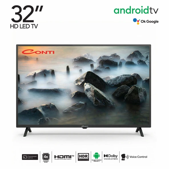 Conti CT32AN300H 32 HD Android Tv ürün görseli 1