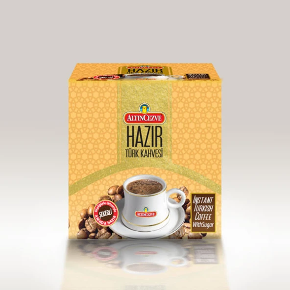 Altıncezve Hazır Türk Kahvesi Şekerli 20' li Paket (20 Adet x 11 Gr) ürün görseli 1