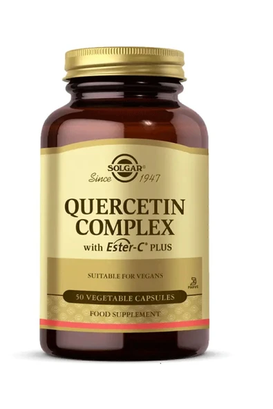 Solgar Quercetin Complex With Ester-c Plus 50 Kapsül ürün görseli 1
